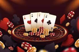 Meja Domino QQ dengan pemain dan dealer